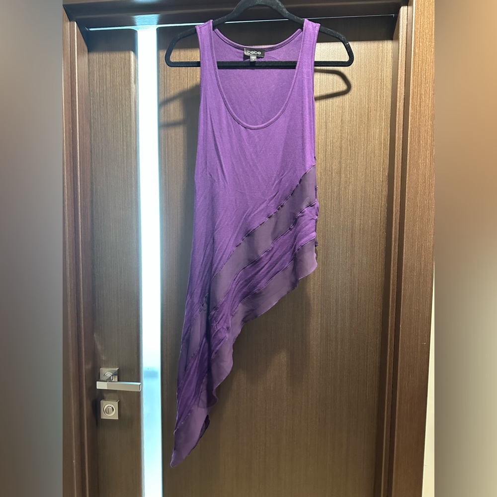 BeBe purple tank top